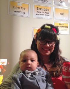 Brooke and Glynn Pye vending sign